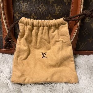 Louis Vuitton Tan Monogram Dust Bag Small